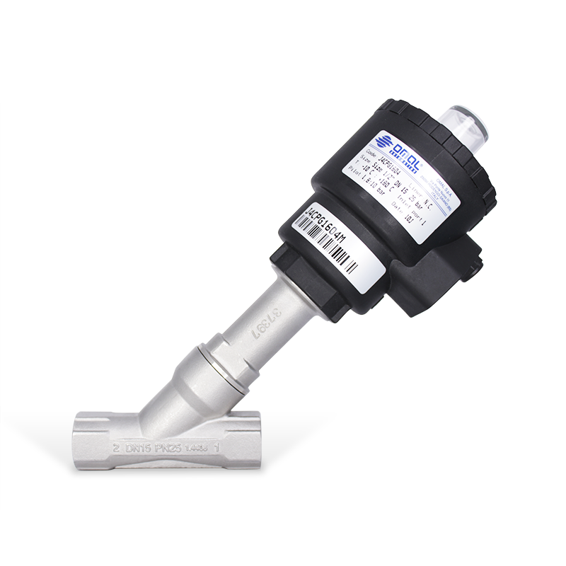Válvula Inclinada con Actuador 1/2" NC OMAL J4CPG1604