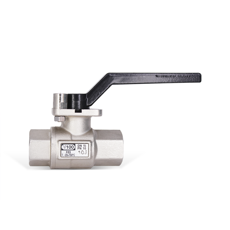 [L100N204] Válvula de Bola de 1/2" con Leva OMAL L100N204