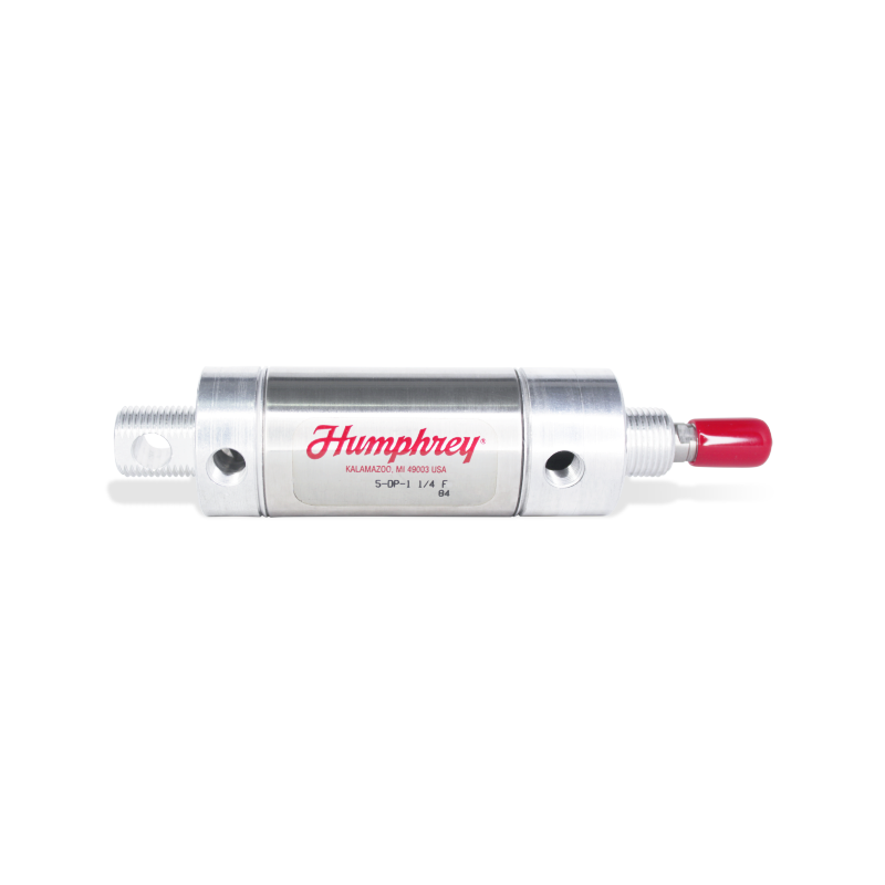 [5-DP-1 1/4 F] Cilindro Neumático especial, 1 1/2" de diámetro, doble acción, doble montaje trasero HUMPHREY 5-DP-1 1/4 F