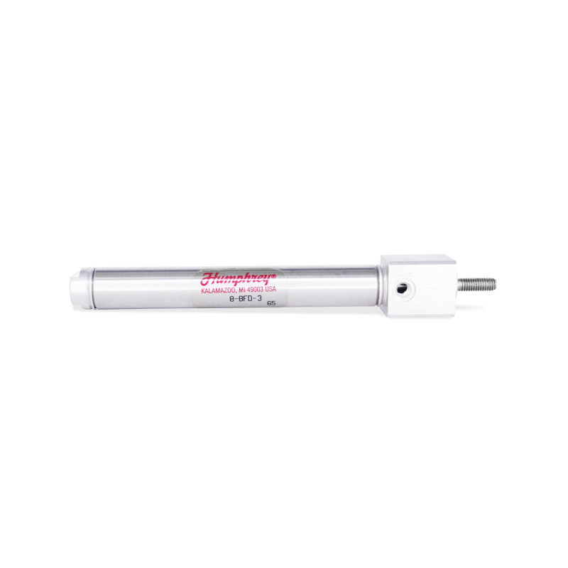 Cilindro Neumático 1/2" de diámetro, doble acción HUMPHREY 8-BFD-3