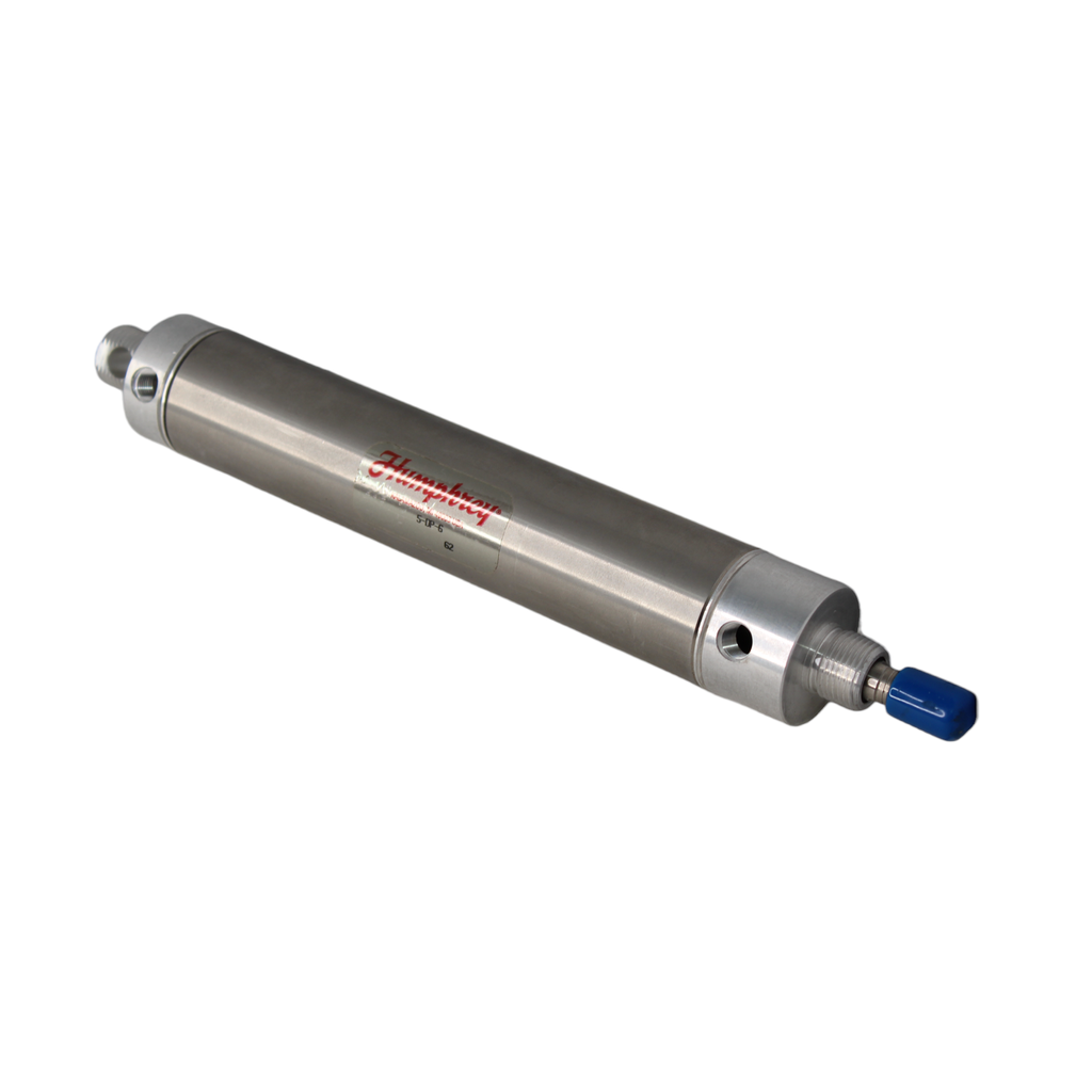 Cilindro Neumático 1 1/2" de diámetro, doble acción, doble montaje trasero HUMPHREY 5-DP-6