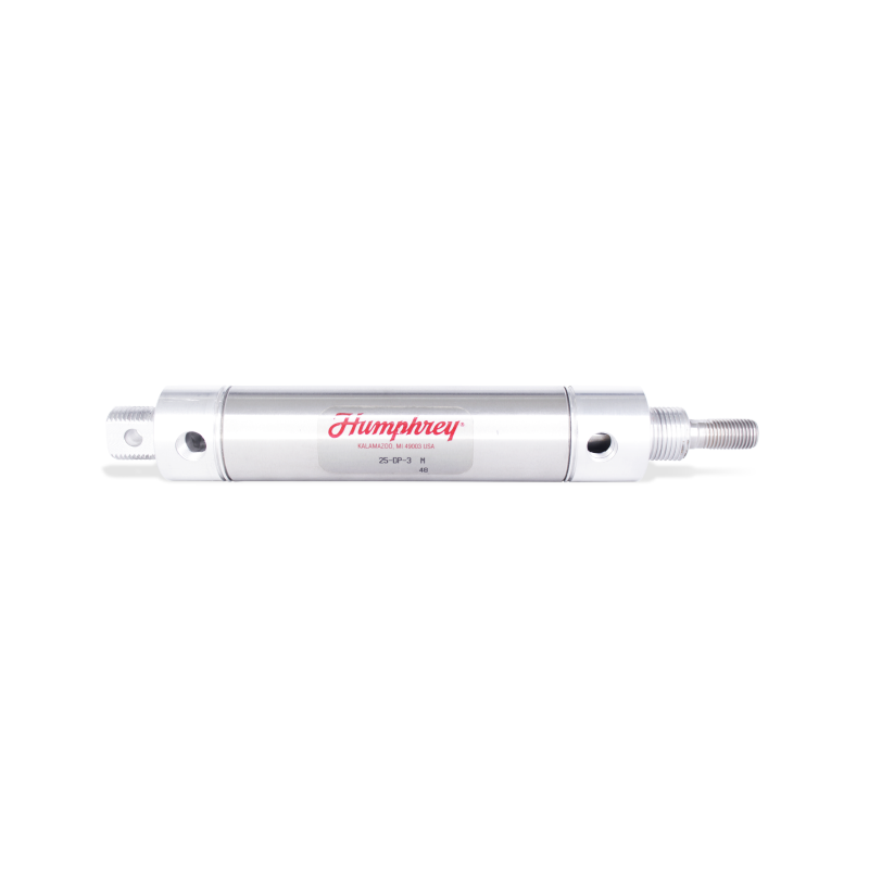[25-DP-3M] Cilindro Neumático 1-1/4" de diámetro, doble acción, montaje trasero HUMPHREY 25-DP-3M