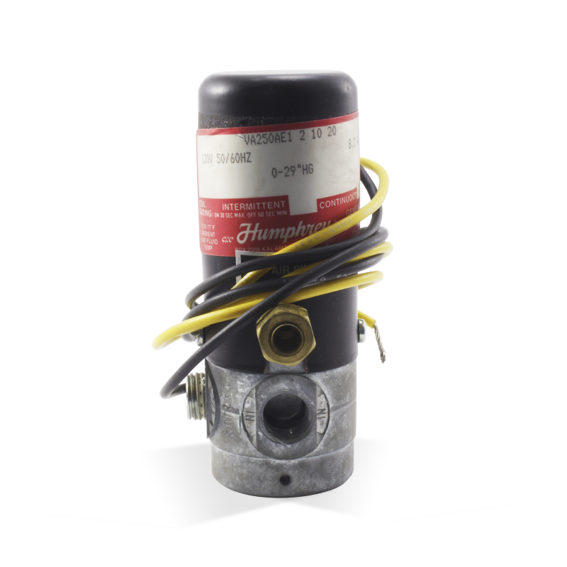 Electroválvula 2 puertos, 2 posiciones, 120 VAC HUMPHREY VA250AE1-2-10-20 120-50-60 