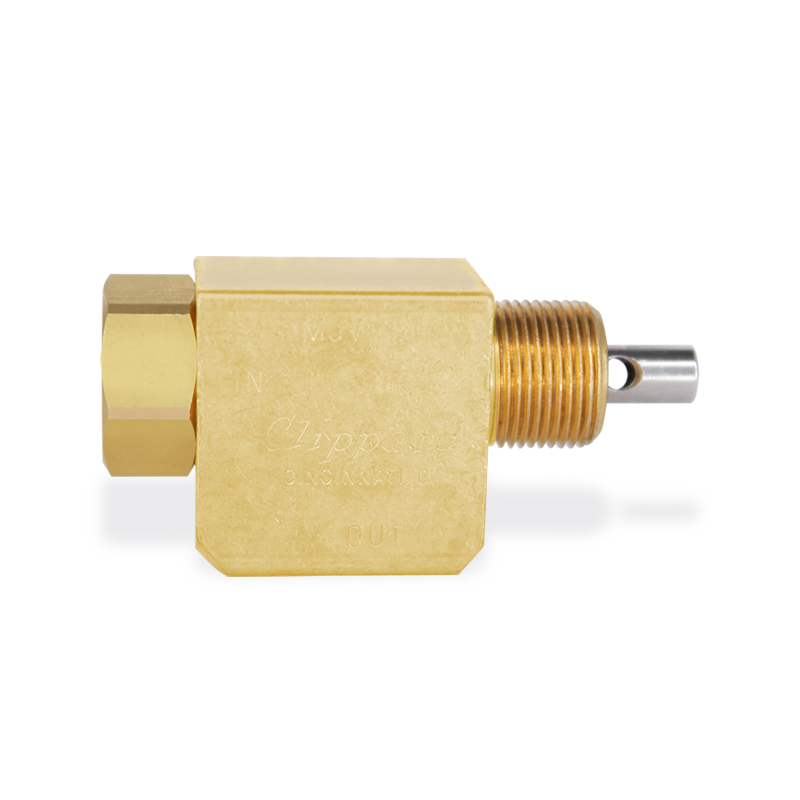 Válvula de Émbolo 3 vías, NC, 1/8" NPT CLIPPARD MJV-3