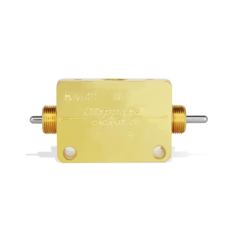 [MJV-4D] Válvula Doble Émbolo, 4 Vías, 1/8" NPT CLIPPARD MJV-4D                                