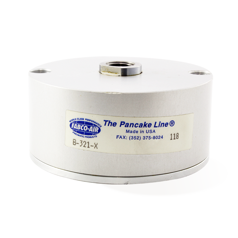 [B-321-X] Cilindro Neumático Pancake 2" de diámetro, 1/2" de carrera FABCO AIR B-321-X