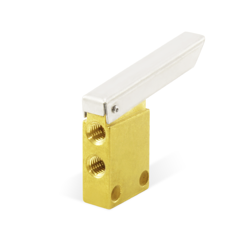 [MSV-2] Micro Válvula de Control 3 vías, 2 posiciones N/C FABCO AIR MSV-2