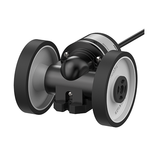 Encoder incremental con ruedas, resolución de 1mm por pulso Autonics ENC-1-2-T-24