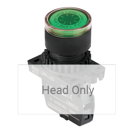 [L2RR-L3G] Lámpara Piloto (verde) 22/25mm AUTONICS L2RR-L3G