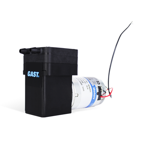 [15D1150-101-1006] Bomba de Vacío de Diafragma 12 VCC, DC 7 lpm, 20 PSI GAST 15D1150-101-1006 