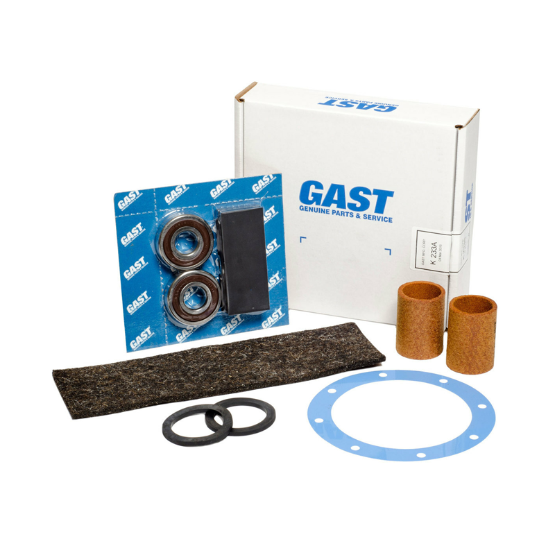 [K233A] Kit de Reparación para Bomba de Vacío 3040 Sin LUB/VAC GAST K233A