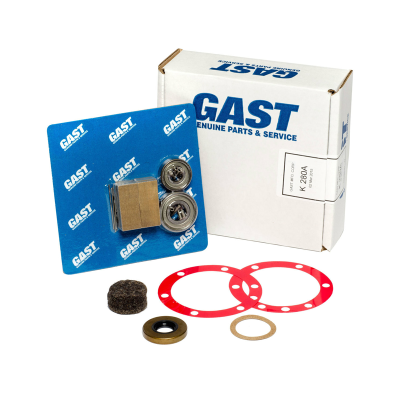 [K280A] Kit de Reparación para Motor Neumático 4AM GAST K280A