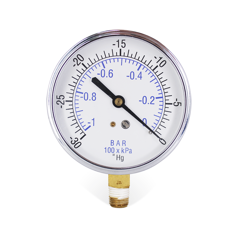 [AE134F] Vacuómetro de Vacío 1/4" NPT GAST AE134F