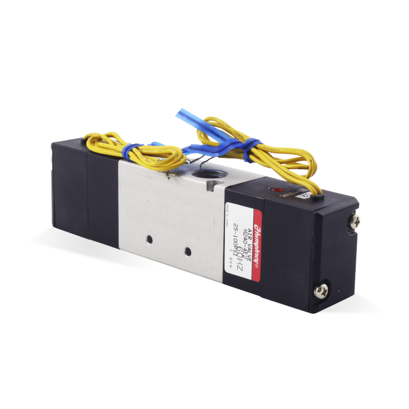 [H240-4E2-24VDC] Electroválvula HUMPHREY doble solenoide 5 vías 2 posiciones H240-4E2-24VDC