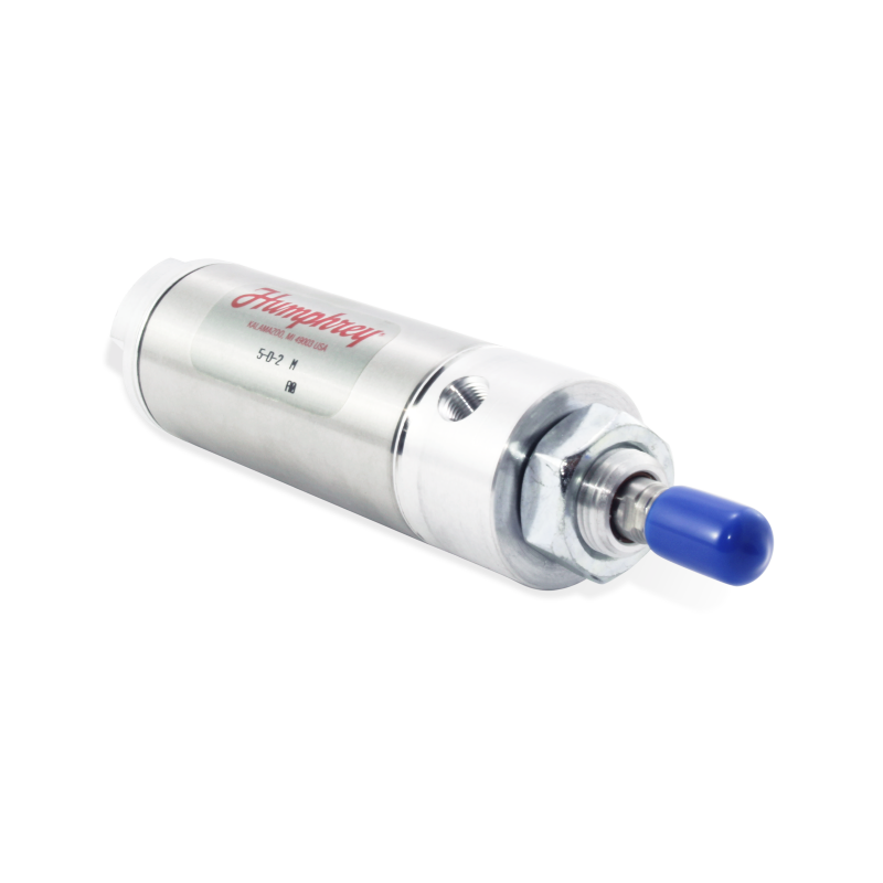 [5-D-2-M] Cilindro Neumático 1 1/2" diámetro, doble acción, montaje de nariz HUMPHREY 5-D-2M 