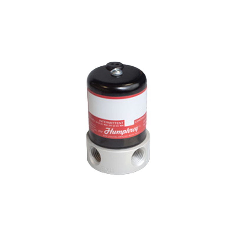 [125E1-3-10-20-36-24VDC] Electroválvula 2 posiciones, N/C, 3 Puertos de 1/4 HUMPHREY 125E1-3-10-20-36-24VDC