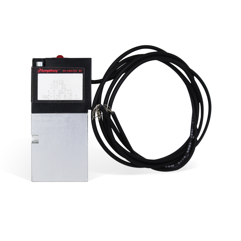 [M410-24 VDC] Electroválvula 24VDC, 4 vías, 2 posiciones HUMPHREY M410-24 VDC