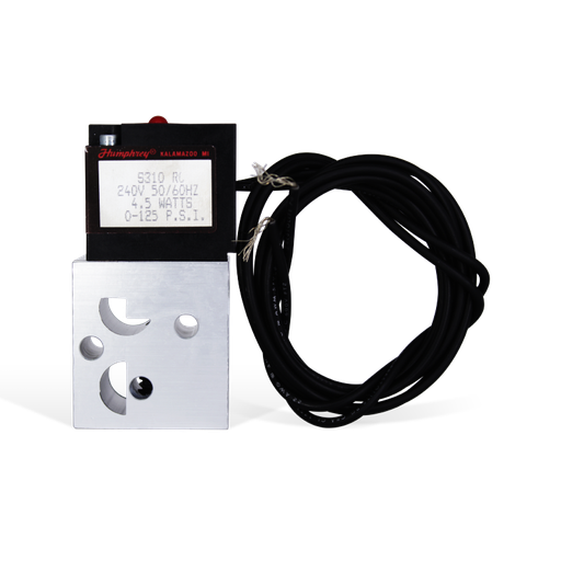 [S310-RC-240VCA] Electroválvula 3 puertos, 2 posiciones HUMPHREY S310-RC-240VAC