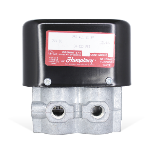[250-4E1-21-39 24] Válvula Eléctrica 4 vías, 2 posiciones, 1/4" NPSF HUMPHREY 250-4E1-21-39 24 VDC