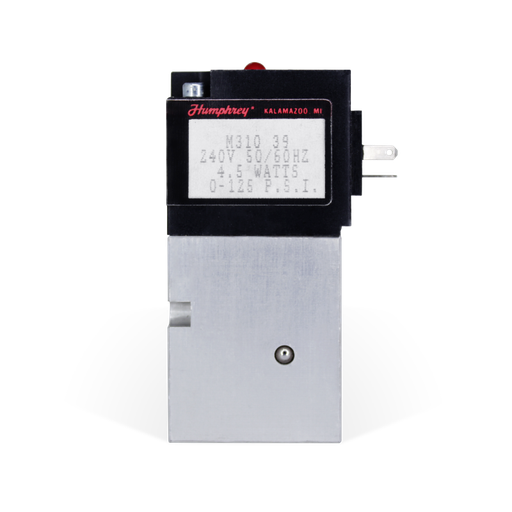 [M310-39-240VAC] Electroválvula 3 puertos, 2 posiciones HUMPHREY M310-39-240VAC