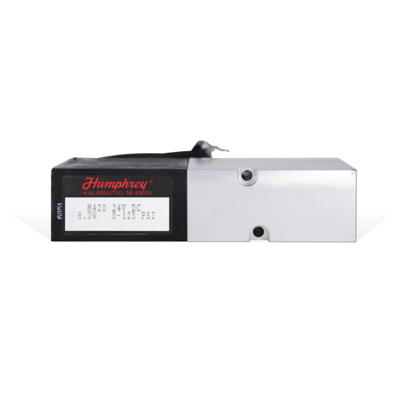 [M420-24VDC] Electroválvula 24VDC, 4 vías, 2 posiciones HUMPHREY  M420-24VDC