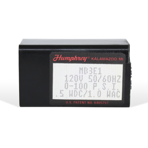 [MB3E1-120VAC] Electroválvula 3 vías, 2 posiciones, N/C, HUMPHREY MB3E1-120VAC