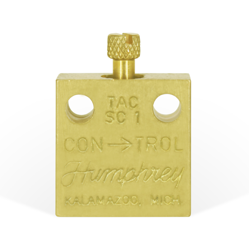 [SC1] Válvula serie TAC, 3-125 PSI, 2 puertos, 10-32 UNF, HUMPHREY SC1