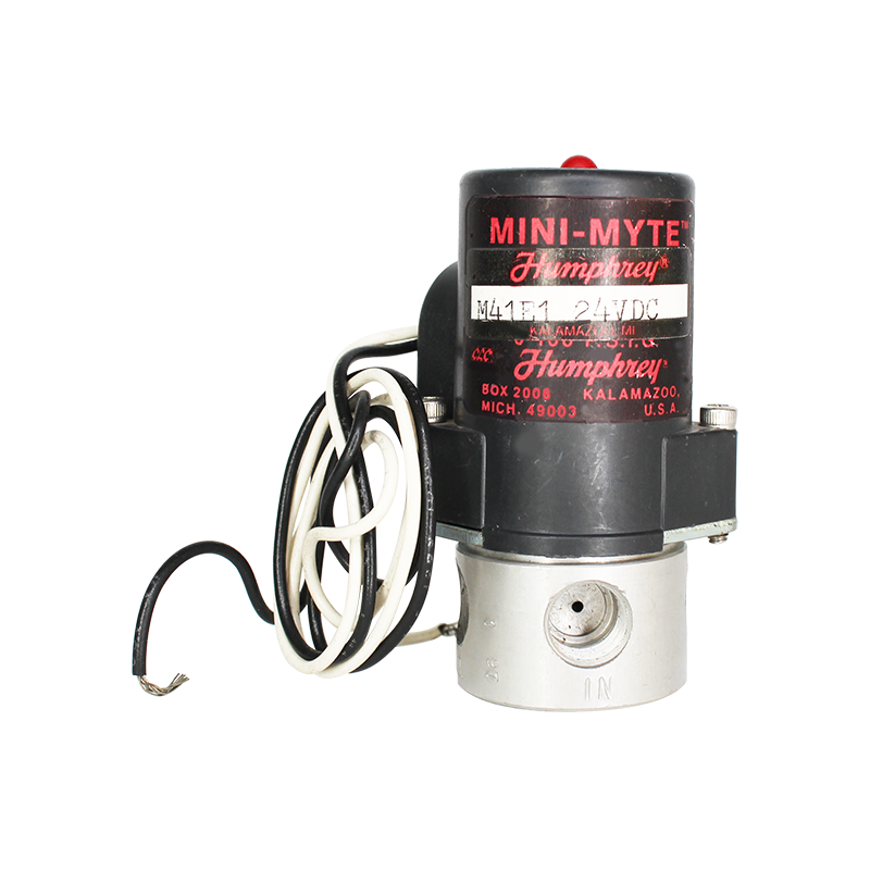 [M41E1-24VDC] Electroválvula 24VDC Mini Myte 4 vías, 2 posiciones HUMPHREY M41E1-24VDC