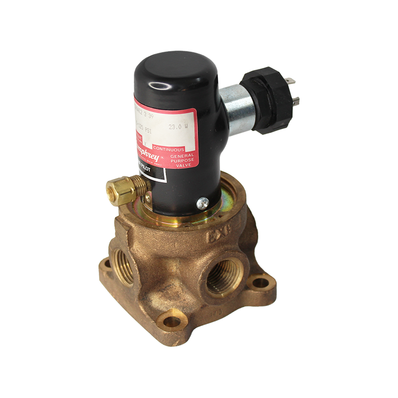 [500AE2-339-120 50 60] Electroválvula 2 vías, 3 posiciones, de tubería directa con piloto de aire externo HUMPHREY 500AE2-339-120 