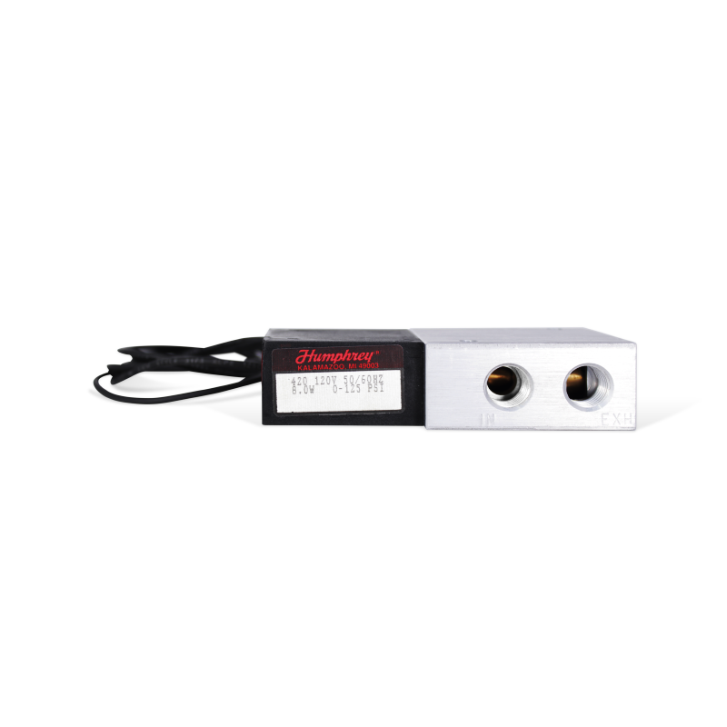 [420-120VAC] Válvula Solenoide de 4 vías, 2 posiciones HUMPHREY 420-120 50 60 VAC