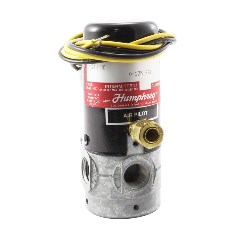 [250AE1-3-10-20 24VDC] Válvula solenoide 3 vías, 2 posiciones, N/C 24VDC HUMPHREY 250AE1-3-10-20-24VDC