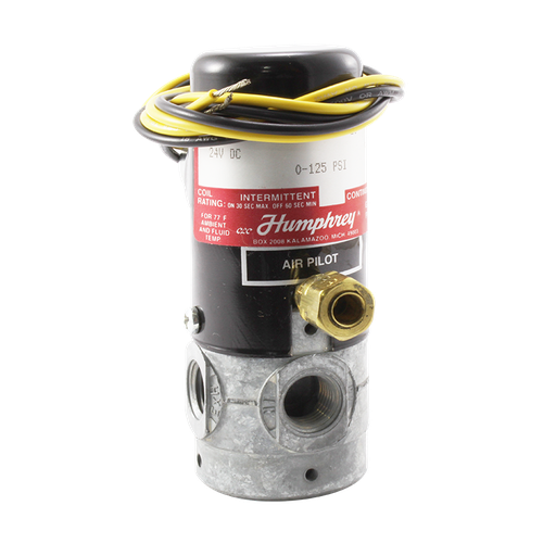 [250AE1-3-10-20 24VDC] Válvula solenoide 3 vías, 2 posiciones, N/C 24VDC HUMPHREY 250AE1-3-10-20-24VDC