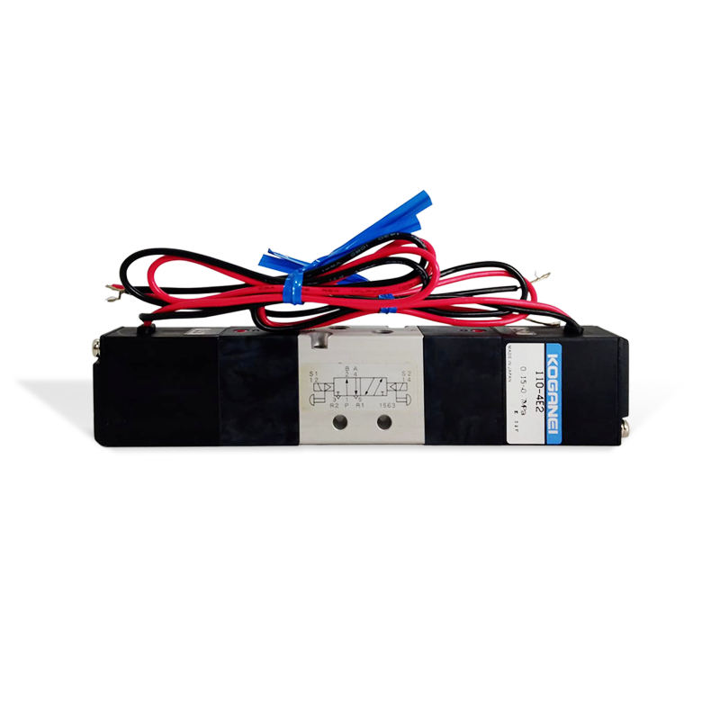 [110-4E2-DC24V] Electroválvula Doble Solenoide 5 vías 2 posiciones, puertos M5X08 KOGANEI 110-4E2-DC24V