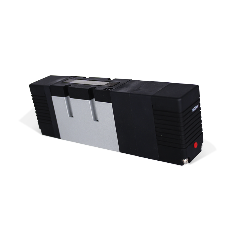 [433-4E2-DC24V] Válvula Doble Solenoide 5 vías 2 posiciones, piloteada, puertos de 1/4" KOGANEI 433-4E2-DC24V