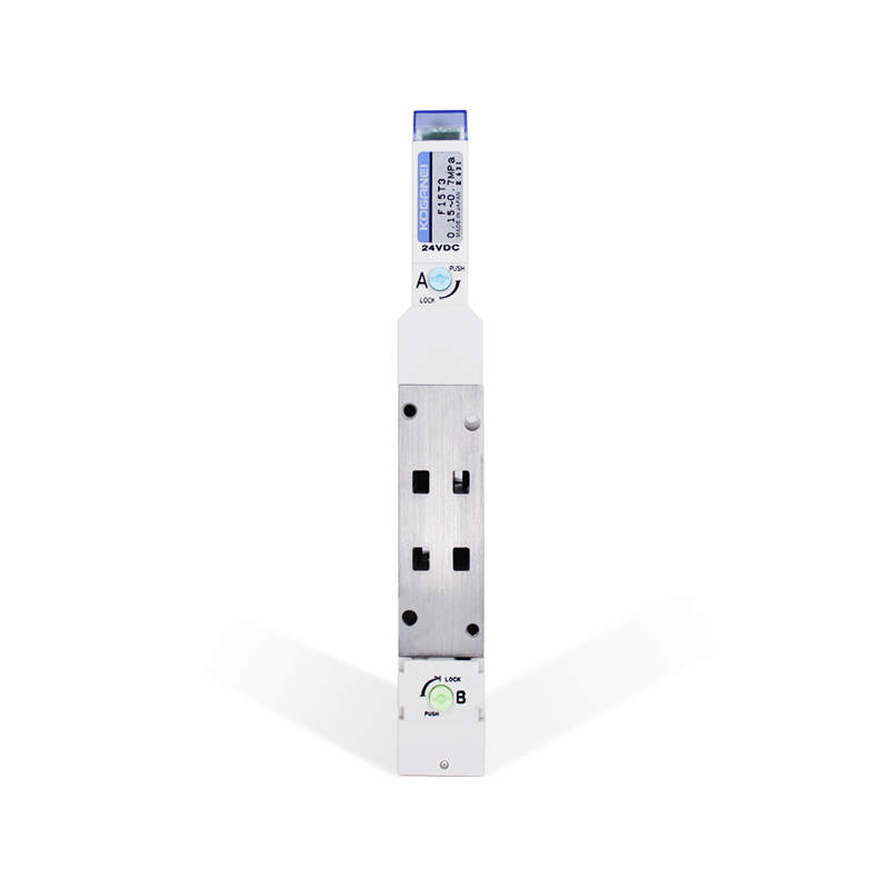 [F15T3/DC24V] Válvula Neumática 3 posiciones, Simple Solenoide, puertos 1/8", 24VDC KOGANEI F15T3 DC24V