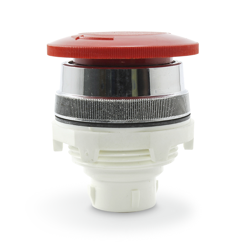 [PL-L3M-R] Botón cierre automático, tipo hongo 30mm, Color Rojo CLIPPARD PL-L3M-R