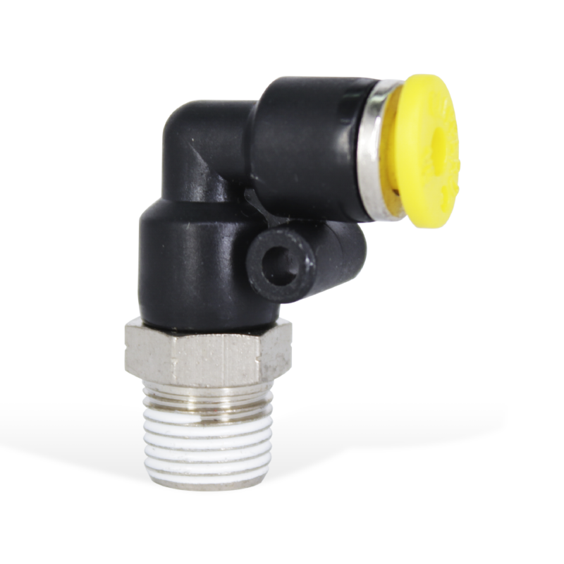 [PQ-ME04P-PKG] Conexión Codo Tubo  1/8" a 1/8" NPT CLIPPARD PQ-ME04P-PKG 