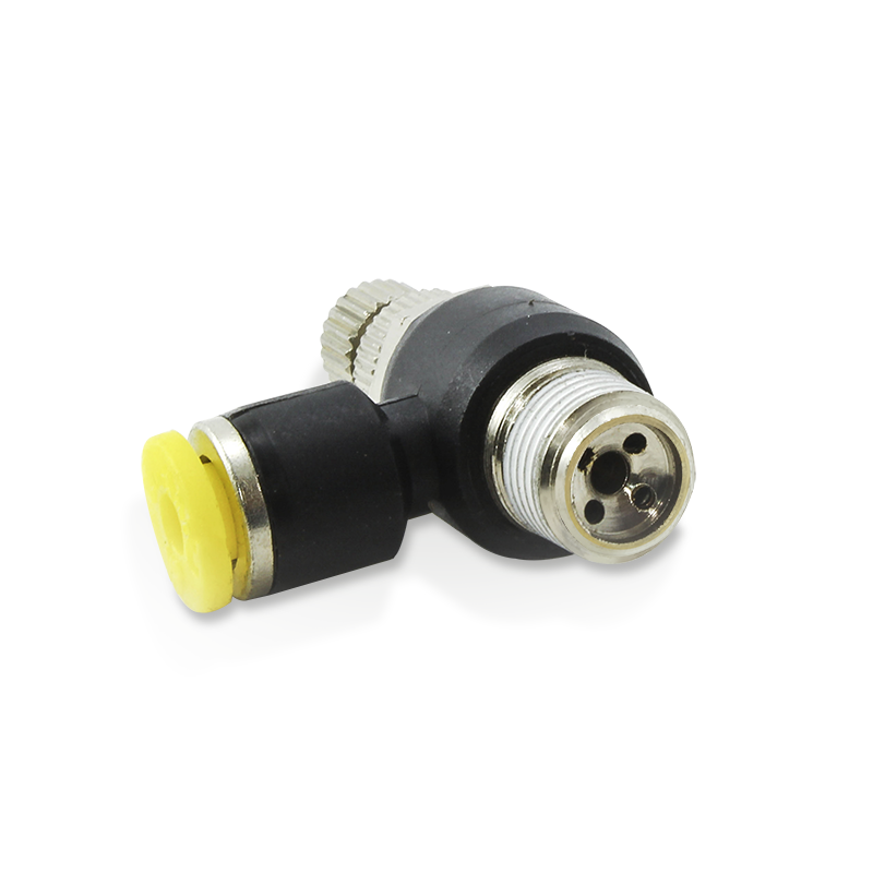 [PQ-CV04P] Regulador de Flujo tubo 1/8 " a 1/8" NPT CLIPPARD PQ-CV04P