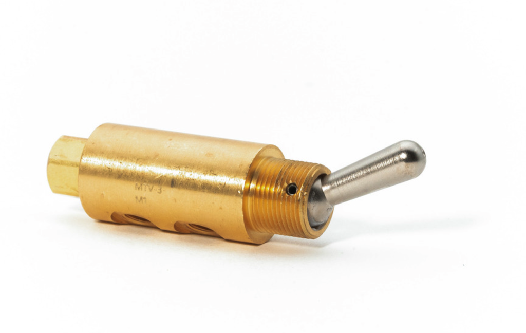 [MTV-3] Válvula Miniatura de 2, 3 y 4 Vías con Puertos de #10-32 CLIPPARD MTV-3