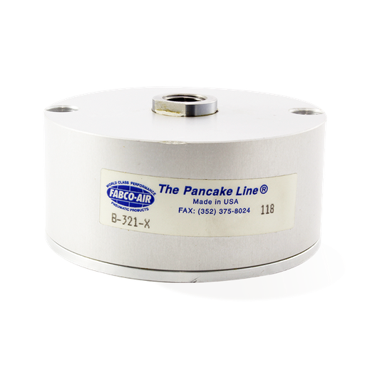 [B-321-X] Cilindro Neumático Pancake 2" de diámetro, 1/2" de carrera FABCO AIR B-321-X