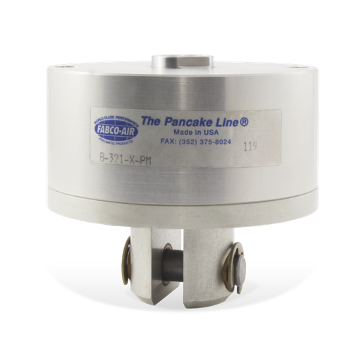 [B-321-X-PM] Cilindro Neumático Pancake  2" de diámetro, 1/2" de carrera FABCO AIR B-321-X-PM