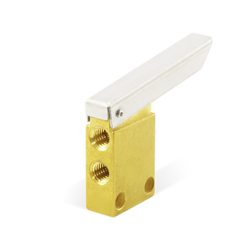 [MSV-2] Micro Válvula de Control 3 vías, 2 posiciones N/C FABCO AIR MSV-2