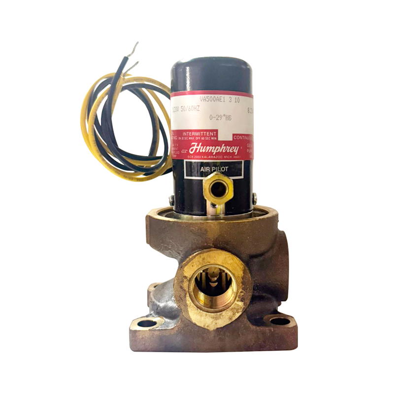 [VA500AE1-3-10-120-50-60] Electroválvula 2 vías, 3 Posiciones, Simple Solenoide N/C HUMPHREY VA500AE1-3-10-120-50-60
