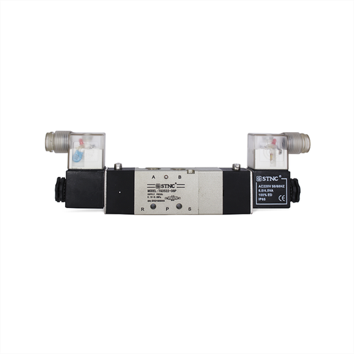 [TG3522-08P] Válvula de Aire, 3 Posiciones, 5 Puertos de 1/4" STNC TG3522-08P